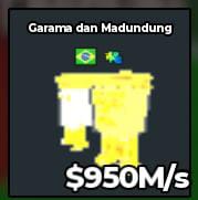 BS13192 Garama and Madundung Divine 950M/s