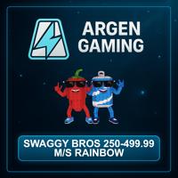 Steal a Brainrot Swaggy Bros 250-499.99 M/s Rainbow