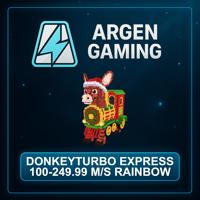 Steal a Brainrot Donkeyturbo Express 100-249.99 M/s Rainbow