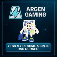 Steal a Brainrot Yess my Resume 50-99.99 M/s Cursed