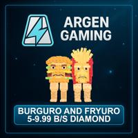Steal a Brainrot Burguro and Fryuro 5-9.99 B/s Diamond