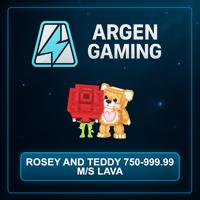 Steal a Brainrot Rosey and Teddy 750-999.99 M/s Lava