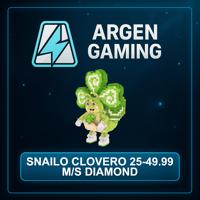 Steal a Brainrot Snailo Clovero 25-49.99 M/s Diamond