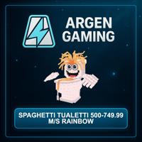Steal a Brainrot Spaghetti Tualetti 500-749.99 M/s Rainbow