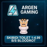 Steal a Brainrot Skibidi Toilet 1-4.99 B/s Bloodrot