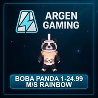 Steal a Brainrot Boba Panda 1-24.99 M/s Rainbow