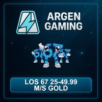Steal a Brainrot Los 67 25-49.99 M/s Gold