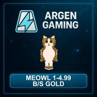 Steal a Brainrot Meowl 1-4.99 B/s Gold