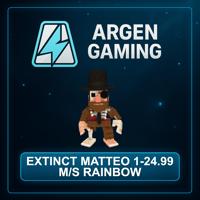 Steal a Brainrot Extinct Matteo 1-24.99 M/s Rainbow