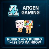 Steal a Brainrot Rubiko and Kubiko 1-4.99 B/s Rainbow