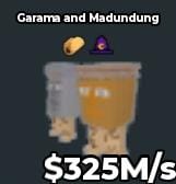BS13196 Garama and Madundung With Witch Hat Trait Rare 325M/s