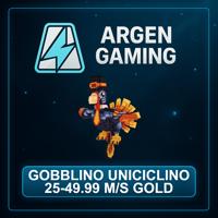 Steal a Brainrot Gobblino Uniciclino 25-49.99 M/s Gold
