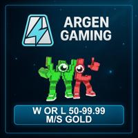 Steal a Brainrot W or L 50-99.99 M/s Gold