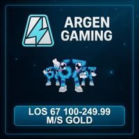 Steal a Brainrot Los 67 100-249.99 M/s Gold