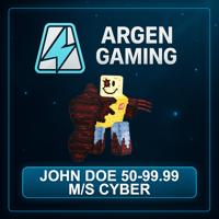 Steal a Brainrot John Doe 50-99.99 M/s Cyber