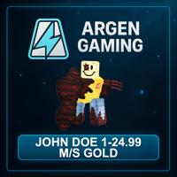 Steal a Brainrot John Doe 1-24.99 M/s Gold