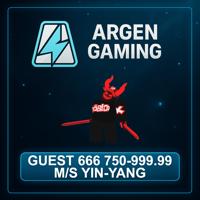 Steal a Brainrot Guest 666 750-999.99 M/s Yin-Yang