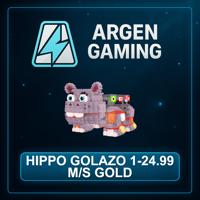 Steal a Brainrot Hippo Golazo 1-24.99 M/s Gold