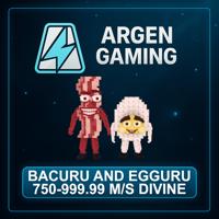 Steal a Brainrot Bacuru and Egguru 750-999.99 M/s Divine