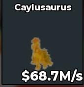 Caylusaurus Gold 68.7M/s