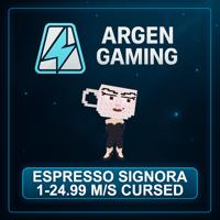 Steal a Brainrot Espresso Signora 1-24.99 M/s Cursed