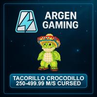 Steal a Brainrot Tacorillo Crocodillo 250-499.99 M/s Cursed