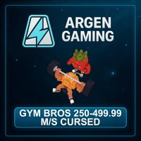 Steal a Brainrot Gym Bros 250-499.99 M/s Cursed