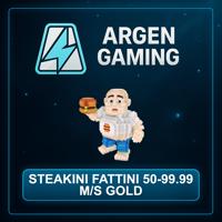 Steal a Brainrot Steakini Fattini 50-99.99 M/s Gold