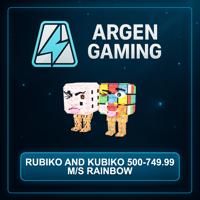 Steal a Brainrot Rubiko and Kubiko 500-749.99 M/s Rainbow