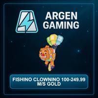 Steal a Brainrot Fishino Clownino 100-249.99 M/s Gold