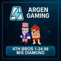 Steal a Brainrot 4th Bros 1-24.99 M/s Diamond