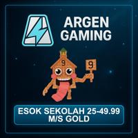 Steal a Brainrot Esok Sekolah 25-49.99 M/s Gold