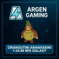 Steal a Brainrot Orangutini Ananassini 1-24.99 M/s Galaxy