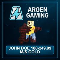 Steal a Brainrot John Doe 100-249.99 M/s Gold