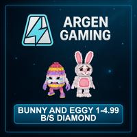 Steal a Brainrot Bunny and Eggy 1-4.99 B/s Diamond