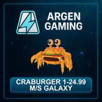 Steal a Brainrot Craburger 1-24.99 M/s Galaxy