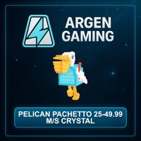 Steal a Brainrot Pelican Pachetto 25-49.99 M/s Crystal