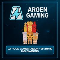 Steal a Brainrot La Food Combinasion 100-249.99 M/s Diamond