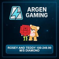 Steal a Brainrot Rosey and Teddy 100-249.99 M/s Diamond