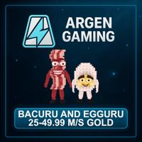 Steal a Brainrot Bacuru and Egguru 25-49.99 M/s Gold