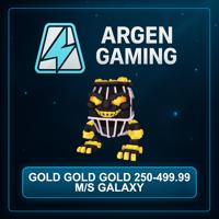 Steal a Brainrot Gold Gold Gold 250-499.99 M/s Galaxy