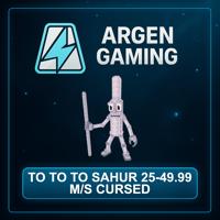 Steal a Brainrot To to to Sahur 25-49.99 M/s Cursed
