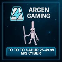 Steal a Brainrot To to to Sahur 25-49.99 M/s Cyber
