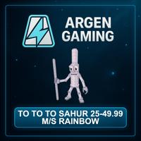 Steal a Brainrot To to to Sahur 25-49.99 M/s Rainbow