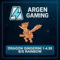 Steal a Brainrot Dragon Gingerini 1-4.99 B/s Rainbow