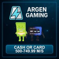 Steal a Brainrot Cash or Card 500-749.99 M/s