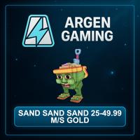 Steal a Brainrot Sand Sand Sand 25-49.99 M/s Gold