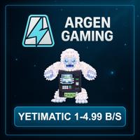 Steal a Brainrot Yetimatic 1-4.99 B/s