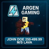 Steal a Brainrot John Doe 250-499.99 M/s Lava