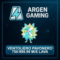 Steal a Brainrot Ventoliero Pavonero 750-999.99 M/s Lava